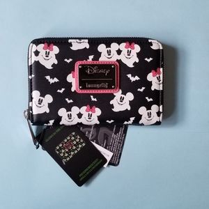 Loungefly Disney Parks Glow In The Dark Wallet NEW